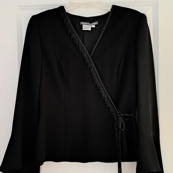 Maggie London Two-Piece Evening Pantsuit-Size 4 - Picture 1 of 10